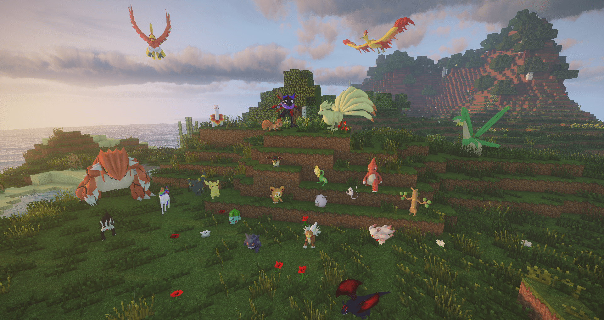 Сервер з модами Pixelmon №2